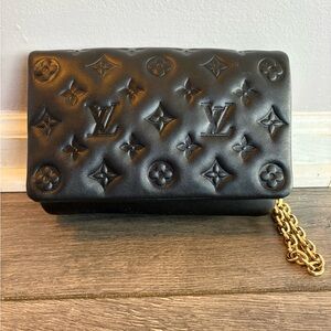 Louis Vuitton Black Coussin Pochette